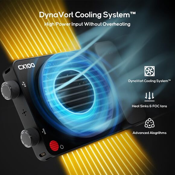 ZHIYUN CINEPEER CX100 COB LED Video Light with Battery Grip - Great Condition! - Picture 11 of 12